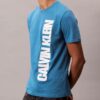 T-shirt classica con logo verticale T-shirt classica con logo verticale
