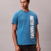T-shirt classica con logo verticale T-shirt classica con logo verticale