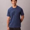 T-shirt classica con Monogram in rilievo T-shirt classica con Monogram in rilievo
