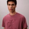 T-shirt classica con Monogram in rilievo T-shirt classica con Monogram in rilievo