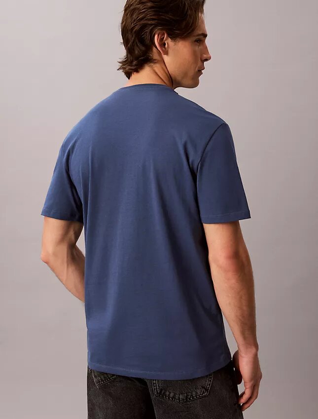 T-shirt classica con Monogram in rilievo T-shirt classica con Monogram in rilievo