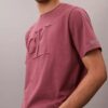 T-shirt classica con Monogram in rilievo T-shirt classica con Monogram in rilievo