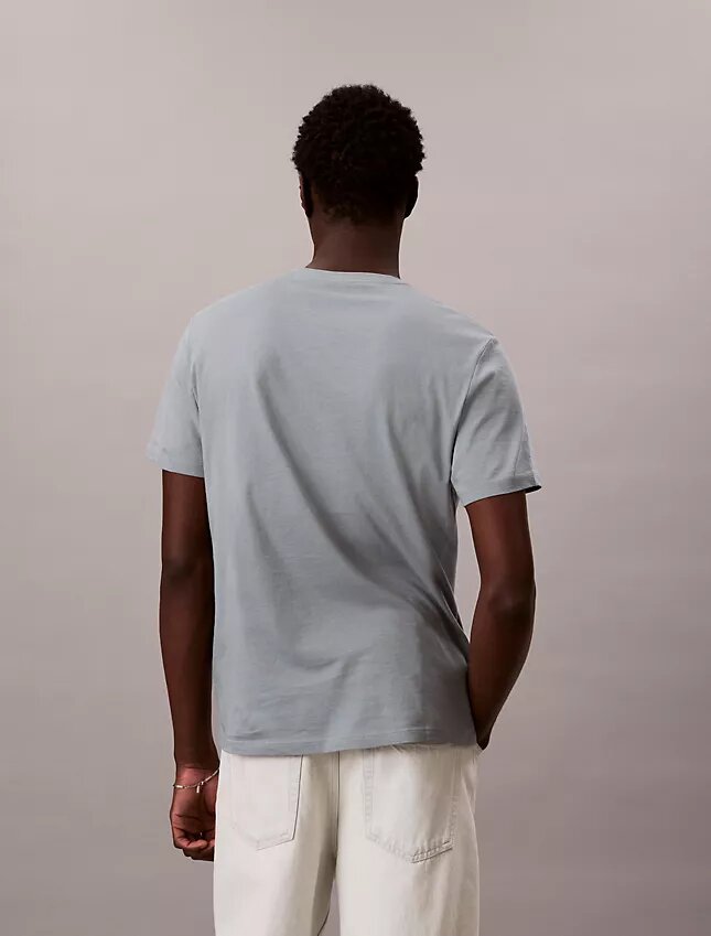 T-shirt classica con Monogram in rilievo T-shirt classica con Monogram in rilievo
