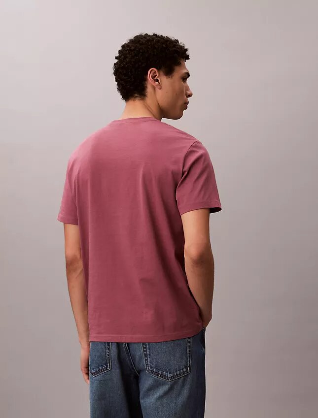 T-shirt classica con Monogram in rilievo T-shirt classica con Monogram in rilievo