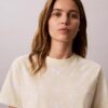 T-shirt classica con Monogram sbiadito su tutta la superficie T-shirt classica con Monogram sbiadito su tutta la superficie