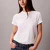 T-shirt classica con Monogram sbiadito su tutta la superficie T-shirt classica con Monogram sbiadito su tutta la superficie