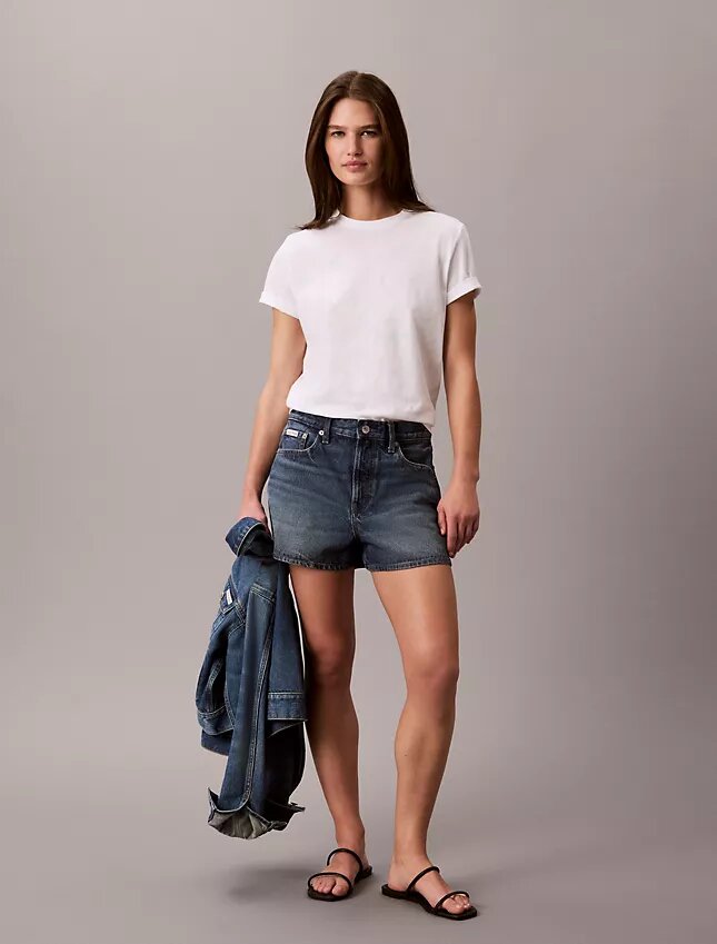 T-shirt classica con Monogram sbiadito su tutta la superficie T-shirt classica con Monogram sbiadito su tutta la superficie