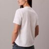 T-shirt classica con Monogram sbiadito su tutta la superficie T-shirt classica con Monogram sbiadito su tutta la superficie