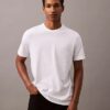 T-shirt classica con Monogram su tutta la superficie in cotone Liquid Touch T-shirt classica con Monogram su tutta la superficie in cotone Liquid Touch