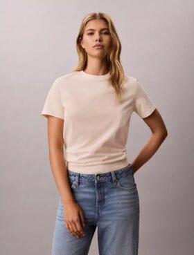 T-shirt classica con stampa floreale