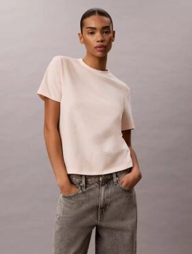 T-shirt classica con stampa floreale