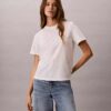 T-shirt classica con stampa floreale T-shirt classica con stampa floreale