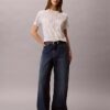 T-shirt classica con stampa floreale T-shirt classica con stampa floreale
