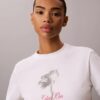 T-shirt classica con stampa floreale T-shirt classica con stampa floreale