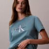 T-shirt classica Monologo bicolore T-shirt classica Monologo bicolore