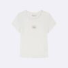 T-shirt classica Monologo in tessuto per bambine T-shirt classica Monologo in tessuto per bambine