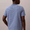 T-shirt comoda a righe con Monogram