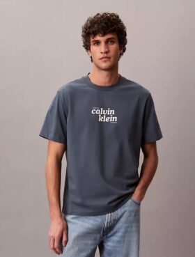 T-shirt comoda con grafica del logo 1989