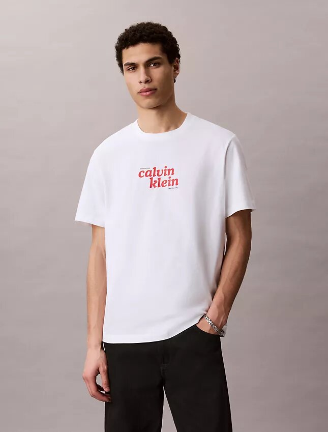 T-shirt comoda con grafica del logo 1989 T-shirt comoda con grafica del logo 1989