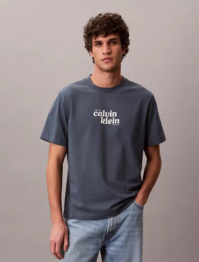 T-shirt comoda con grafica del logo 1989 T-shirt comoda con grafica del logo 1989