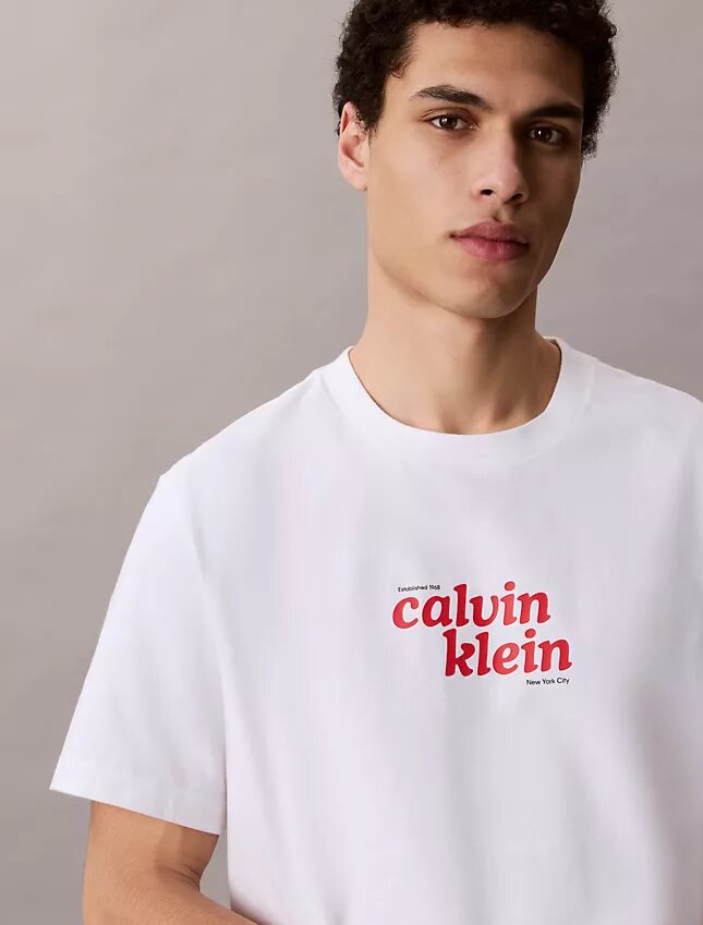 T-shirt comoda con grafica del logo 1989 T-shirt comoda con grafica del logo 1989