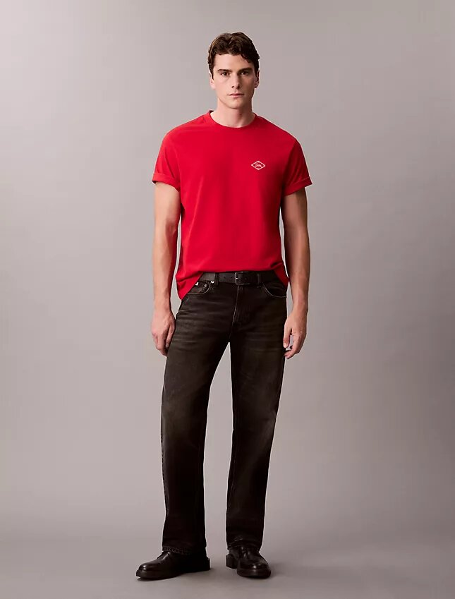 T-shirt comoda con grafica del logo Matchbox T-shirt comoda con grafica del logo Matchbox
