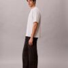 T-shirt comoda con grafica Monologo effetto consumato T-shirt comoda con grafica Monologo effetto consumato