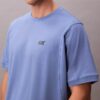 T-shirt comoda con logo grafico in piqué rinfrescante T-shirt comoda con logo grafico in piqué rinfrescante