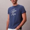 T-shirt comoda con logo in script