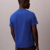 T-shirt comoda con logo Monogram metallico T-shirt comoda con logo Monogram metallico