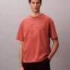 T-shirt comoda con logo ricamato T-shirt comoda con logo ricamato
