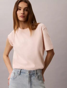 T-shirt comoda con logo standard