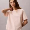 T-shirt comoda con logo standard T-shirt comoda con logo standard