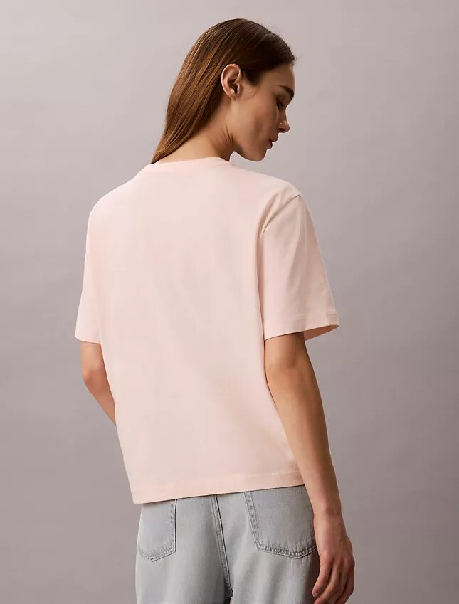 T-shirt comoda con logo standard T-shirt comoda con logo standard
