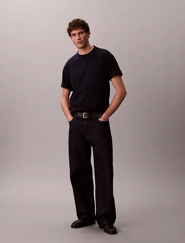 T-shirt comoda con Micro Logo T-shirt comoda con Micro Logo