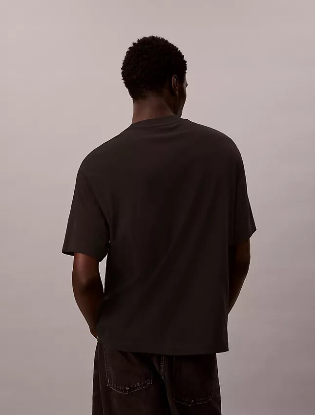 T-shirt comoda con Micro Logo T-shirt comoda con Micro Logo