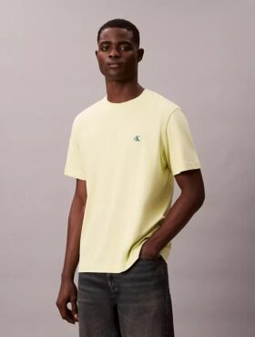 T-shirt comoda con Monogram ricamato
