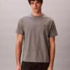 T-shirt comoda con Monogram ricamato T-shirt comoda con Monogram ricamato
