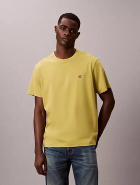 T-shirt comoda con Monogram ricamato