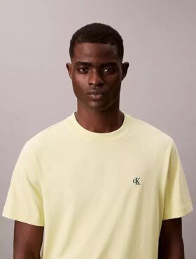T-shirt comoda con Monogram ricamato