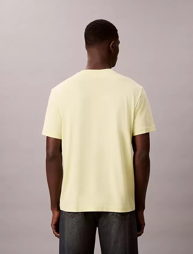 T-shirt comoda con Monogram ricamato T-shirt comoda con Monogram ricamato