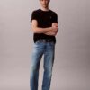 T-shirt comoda con Monogram ricamato T-shirt comoda con Monogram ricamato