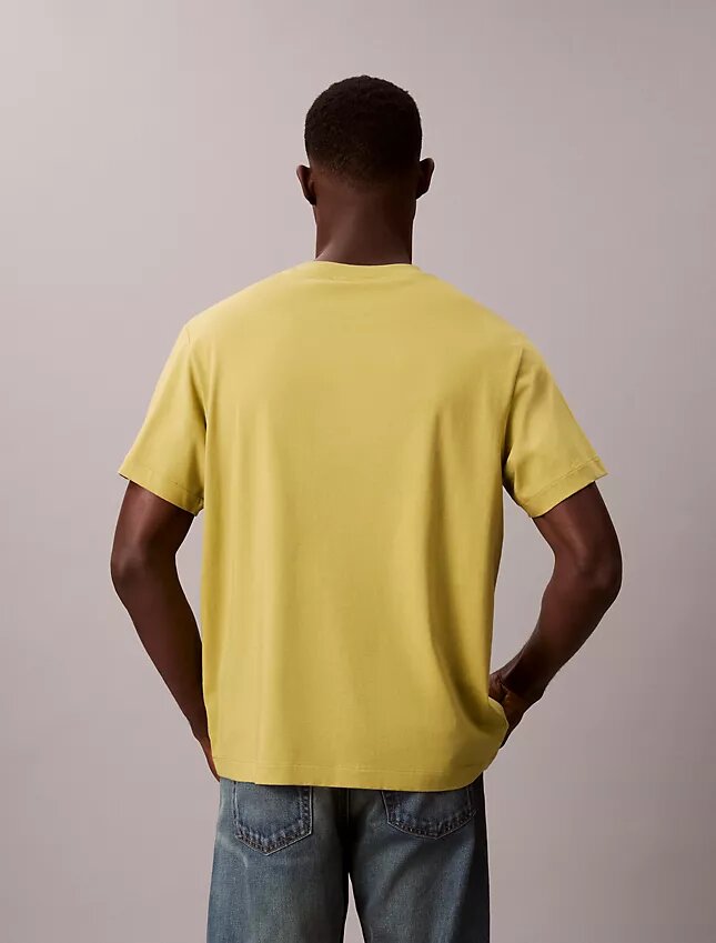 T-shirt comoda con Monogram ricamato T-shirt comoda con Monogram ricamato