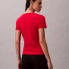 T-shirt comoda con scollo a V in cotone Liquid T-shirt comoda con scollo a V in cotone Liquid