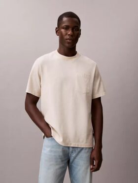 T-shirt comoda in misto cotone