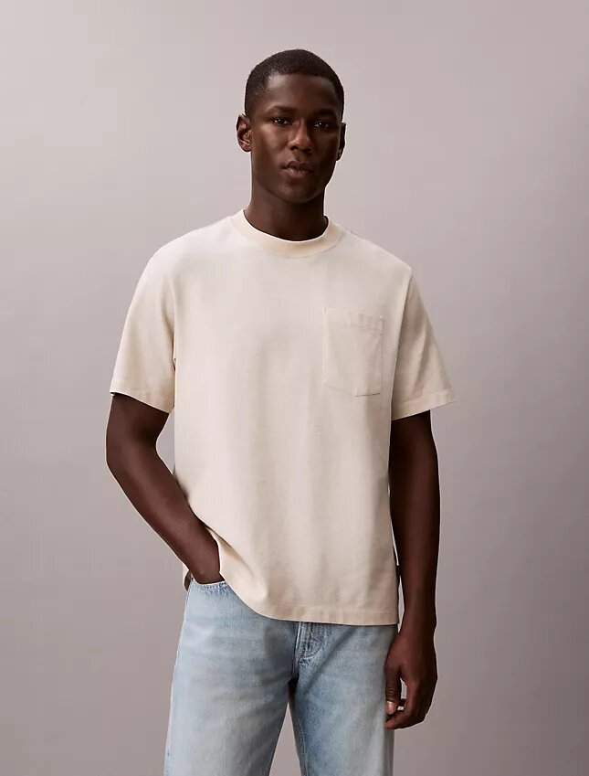 T-shirt comoda in misto cotone T-shirt comoda in misto cotone