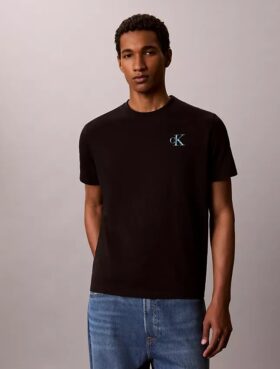 T-shirt con grafica Monologo Brushstroke