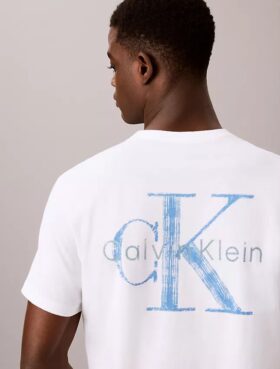 T-shirt con grafica Monologo Brushstroke