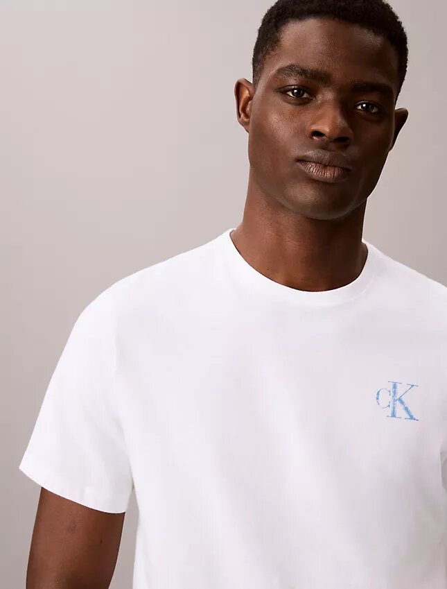 T-shirt con grafica Monologo Brushstroke T-shirt con grafica Monologo Brushstroke