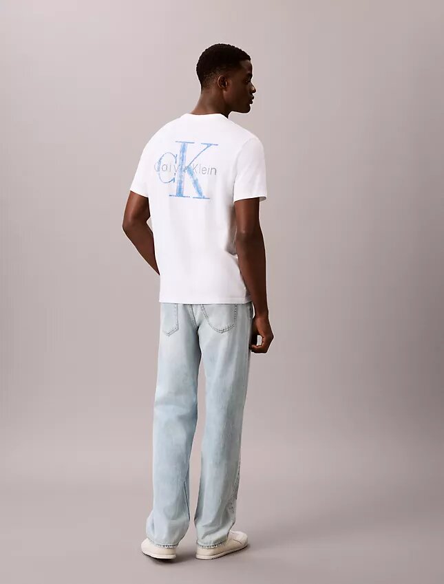 T-shirt con grafica Monologo Brushstroke T-shirt con grafica Monologo Brushstroke